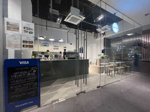Modern Shopfront at Snap Cafe
