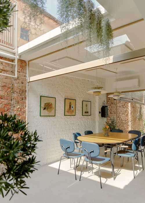 Eclectic Dining Room at Everitt Road North