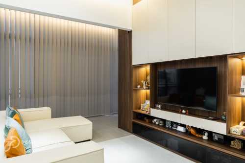 Modern Living Room at Joo Chiat | Celestia