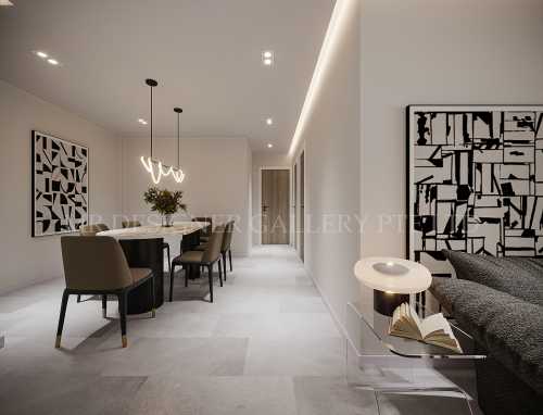 Contemporary Dining Room at 111 Jurong East St 13