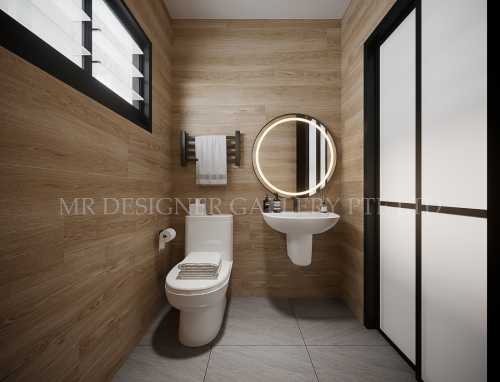 Asian Bathroom at 127 Yishun St 11