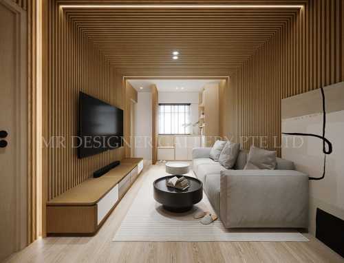 Asian Living Room at 127 Yishun St 11