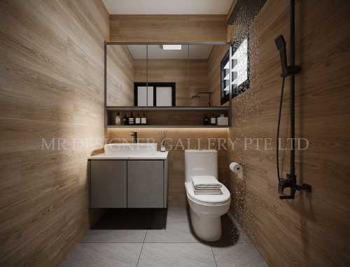 Asian Bathroom at 127 Yishun St 11