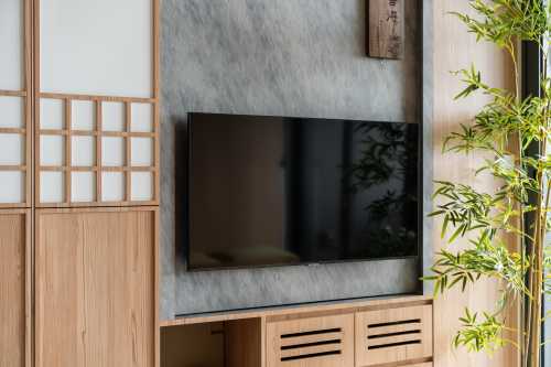 Minimalist Living Room at Bishan | Jadescape