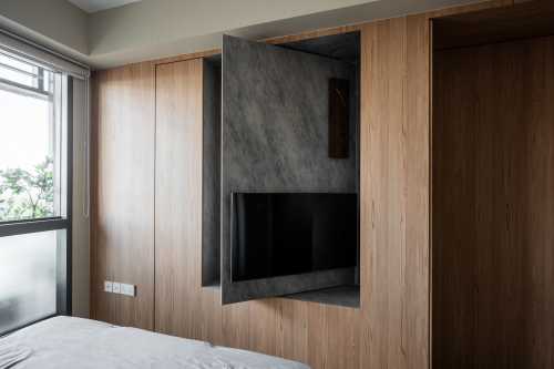 Minimalist Living Room at Bishan | Jadescape