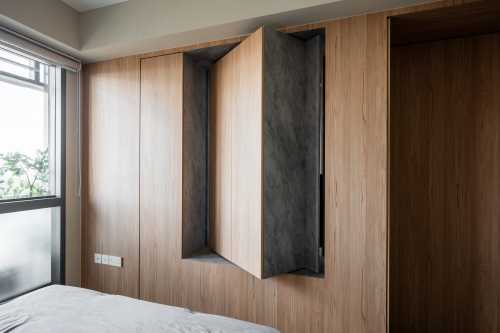 Minimalist Bedroom at Bishan | Jadescape