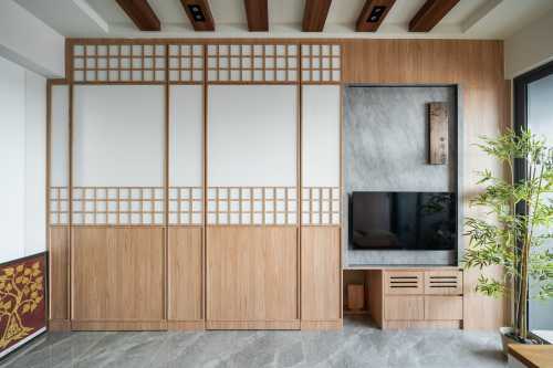 Minimalist Living Room at Bishan | Jadescape