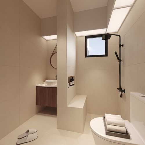 Modern Bathroom at 637A Tampines Street 62
