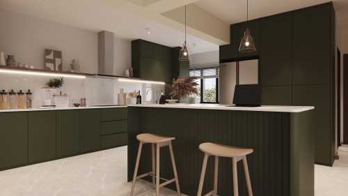 Modern Kitchen at 637A Tampines Street 62