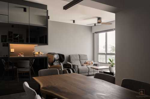 Contemporary Dining Room at 91B Jalan Satu