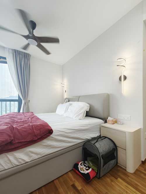 Scandinavian Bedroom at 03 Petir Road, Foresque Residences