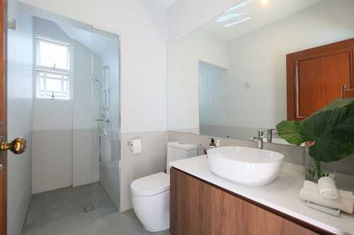 Contemporary Bathroom at 45 Holland Green