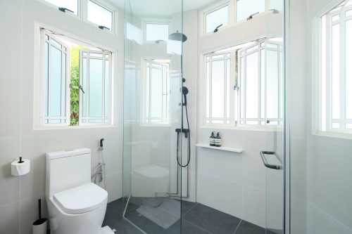 Contemporary Bathroom at 45 Holland Green