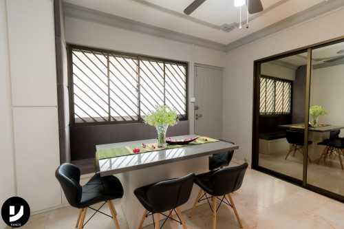 Contemporary Dining Room at 858 Tampines Avenue 5