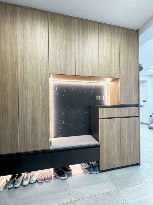 Scandinavian Living Room at 211A Clementi Ave 6