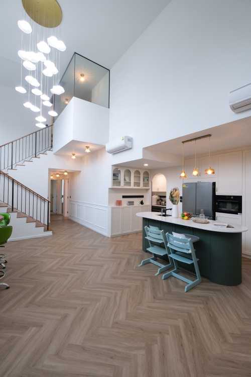 Modern Living Room at Clementi Wood