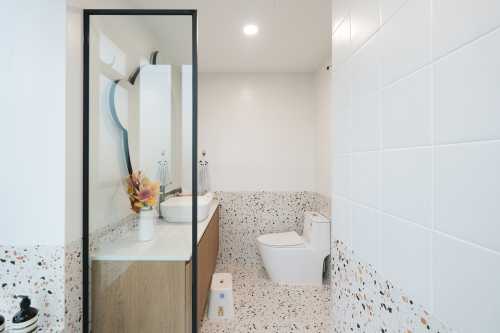 Modern Bathroom at Clementi Wood