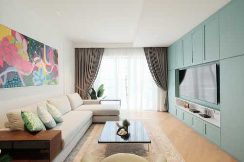 Modern Living Room at Costa Rhu
