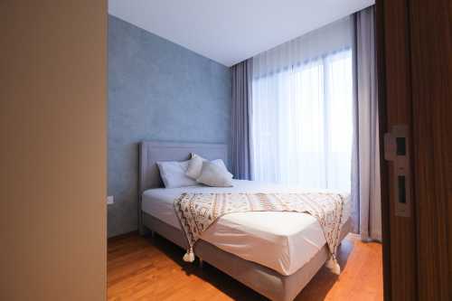 Modern Bedroom at Stirling Residence