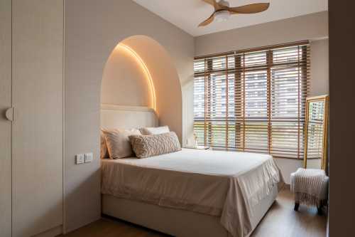 Modern Bedroom at Fernvale Lane