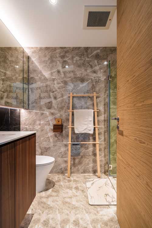 Minimalist Bathroom at The Santorini