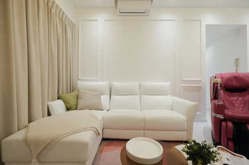 Modern Living Room at Tangerine Grove