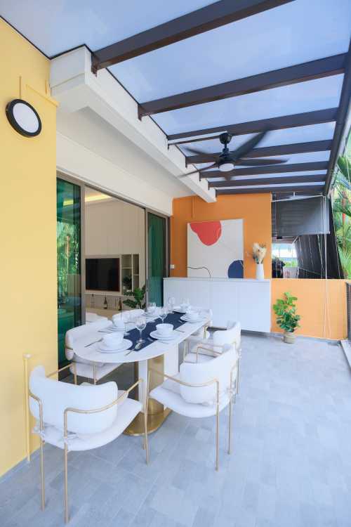 Modern Balcony at Tangerine Grove