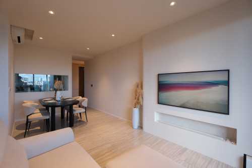 Minimalist Living Room at Parc Esta