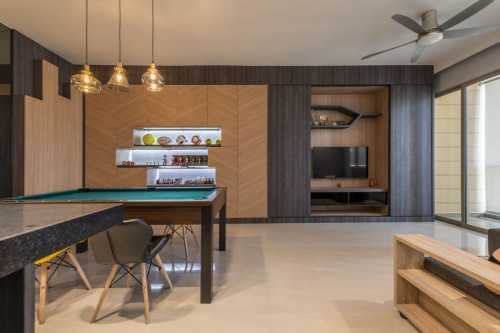 Contemporary Hallway at Pasir Ris Rise Sea Horizon
