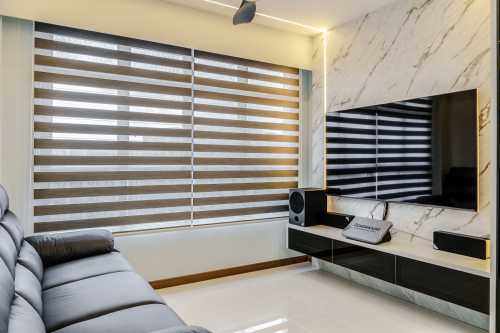 Contemporary Living Room at Tampines | Tampines Greencourt
