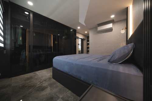 Modern Bedroom at Hougang Central