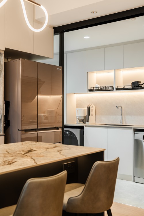 Contemporary Kitchen at Foresque Residence