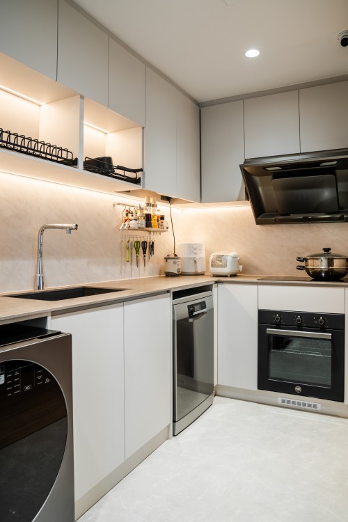Contemporary Kitchen at Foresque Residence