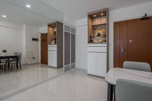Modern Living Room at 459 Yishun