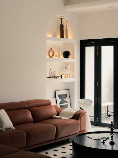Minimalist Living Room at Sunbird Road