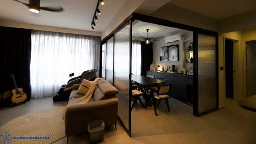 Modern Dining Room at 38C Eunos Road 2