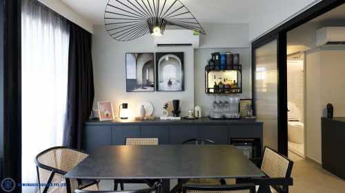 Modern Dining Room at 38C Eunos Road 2