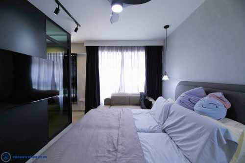 Modern Bedroom at 38C Eunos Road 2