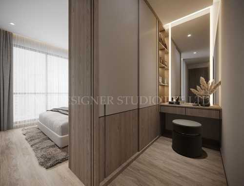 Contemporary Bedroom at 15 Punggol Field Walk