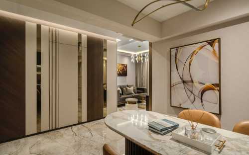 Modern Dining Room at 130A Canberra (Elaine)
