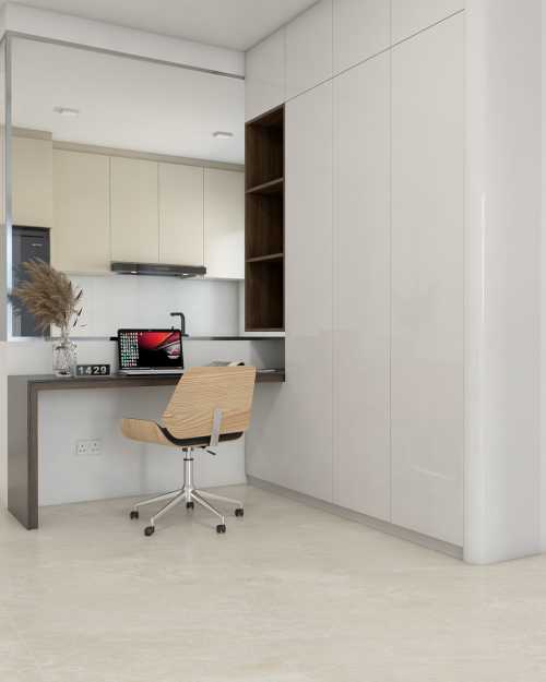Minimalist Study at 51 Normanton Park