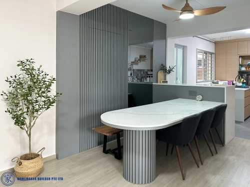 Contemporary Dining Room at 645 Jalan Tenaga