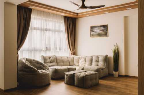 Scandinavian Living Room at Clementi Peaks
