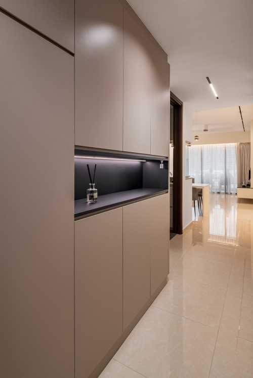Contemporary Foyer at The Gazania