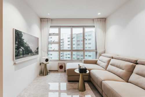 Modern Living Room at Dakota Breeze