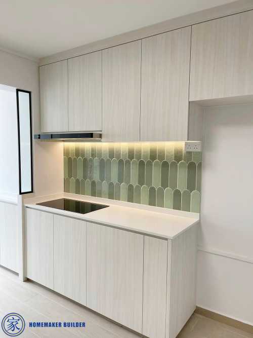 Minimalist Kitchen at Serangoon Ave 2