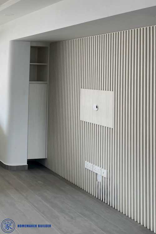 Minimalist Living Room at Serangoon Ave 2