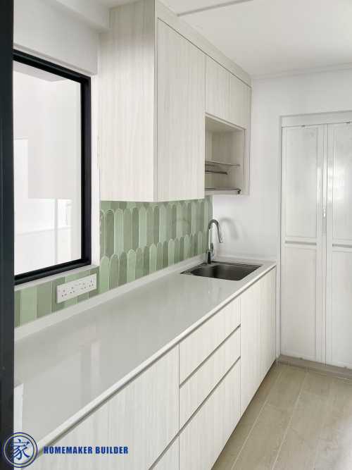 Minimalist Kitchen at Serangoon Ave 2