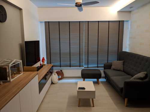 Scandinavian Living Room at Bukit Batok