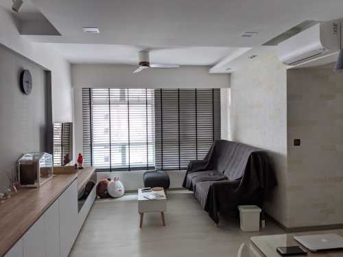 Scandinavian Living Room at Bukit Batok